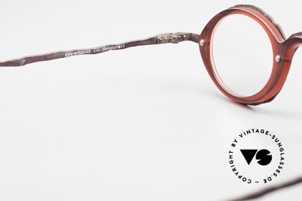 Theo Belgium Eye-Witness GG Avantgarde Brille 90er Jahre, KEINE RETRObrille, sondern ein altes 90er Jahre Original, Passend für Herren und Damen