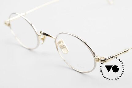 Lunor V 100 Ovale Fassung In Bicolor, BICOLOR = Platin-plattiert und 22kt Gold-plattiert, Passend für Herren und Damen