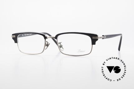 Lunor Combi II Mod 80 Kombibrille Titanium Japan, LUNOR Combi II Modell 80 AS (Antik Silber) Brille, Passend für Herren und Damen