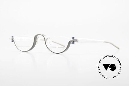 ProDesign 9902 Gail Spence Designer Brille, der Nachfolger der berühmten N°ONE FILMBRILLE, Passend für Herren und Damen