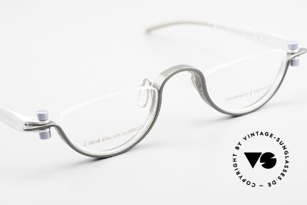 ProDesign 9902 Gail Spence Designer Brille, grandioses Einzelstück; nicht nur für Filmliebhaber, Passend für Herren und Damen
