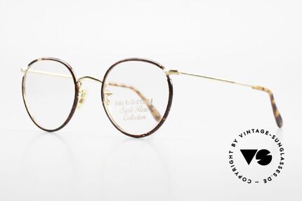 Savile Row Panto 49/20 Johnny Depp Brille Panto, allerfeinste Fertigungsqualität (14kt Rolled GOLD), Passend für Herren