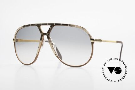 Alpina M1 XL 80er Sonnenbrille Hip Hop, 80er Kultsonnenbrille von ALPINA in L Gr. 64/14, Passend für Herren