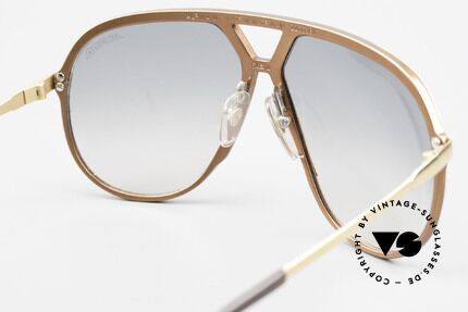 Alpina M1 XL 80er Sonnenbrille Hip Hop, kleine Kratzer (Gläser & Rahmen) durch Lagerung, Passend für Herren