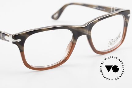 Persol 3029 Kleine Persol Brille Unisex, eine Neuauflage der alten Brillen von Persol Ratti, Passend für Herren und Damen