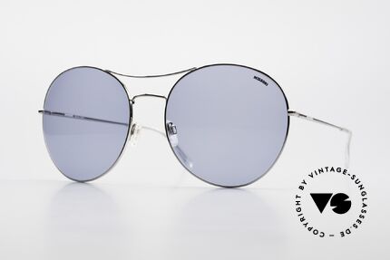Missoni 0440 90er XXL Aviator Sonnenbrille, riesengroße MISSONI XXL Sonnenbrille, Größe 67-20, Passend für Herren und Damen