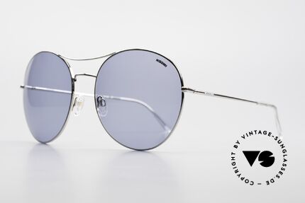Missoni 0440 90er XXL Aviator Sonnenbrille, absoluter Hingucker; top Passform (Federscharniere), Passend für Herren und Damen