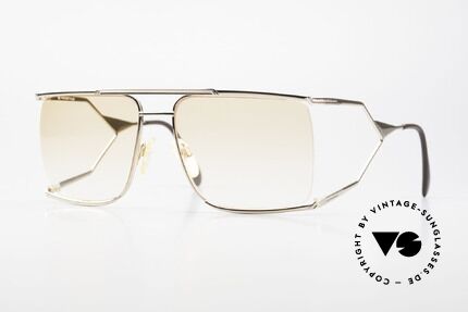 Neostyle Nautic 6 Miami Vice Vintage Brille 80er, berühmte Neostyle Nautic Brillen-Serie d. 70er/80er, Passend für Herren