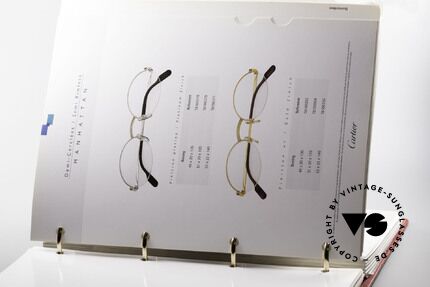 Cartier_ Catalog Katalog Cartier Lunettes, sehr nützlich für Optiker oder Brillensammler, Passend für Herren und Damen