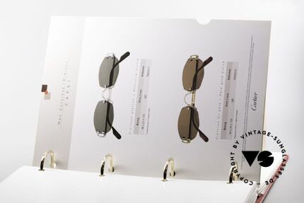 Cartier_ Catalog Katalog Cartier Lunettes, spannendes Original im gebrauchten Zustand, Passend für Herren und Damen