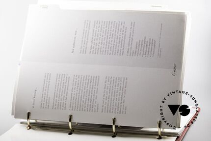 Cartier_ Catalog Katalog Cartier Lunettes, Größe: extra large, Passend für Herren und Damen