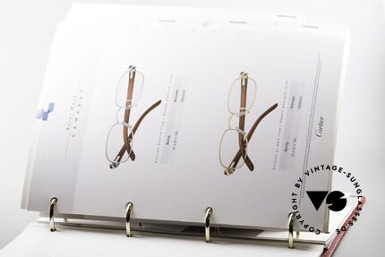 Cartier_ Catalog Katalog Cartier Lunettes, Größe: extra large, Passend für Herren und Damen