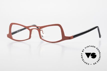 Theo Belgium Eye-Witness JK Pure Titanium Damenbrille, verrückte THEO Brille der Eye Witness Serie für Damen, Passend für Damen