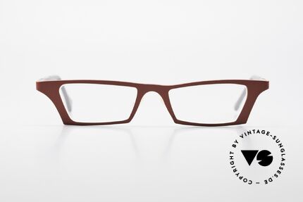 Theo Belgium Eye-Witness JJ Damenbrille Pure Titanium, zauberhafte Damenbrille der späten 90er / frühe 2000er, Passend für Damen