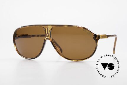 Carrera 5412 80er Brille 3 Mal Sonnengläser, Performance Sonnenbrille: Carrera Collection 1989/90, Passend für Herren und Damen