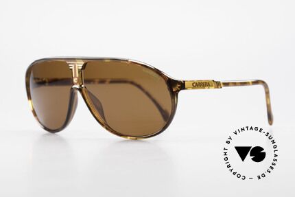 Carrera 5412 80er Brille 3 Mal Sonnengläser, orig. Bezeichnung: Carrera 5412 Cup Sport Performance, Passend für Herren und Damen