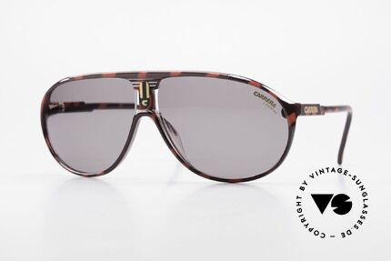 Carrera 5412 80er Sonnenbrille Optyl Sport, sportliche Carrera Sonnenbrille der Collection 1989/90, Passend für Herren und Damen