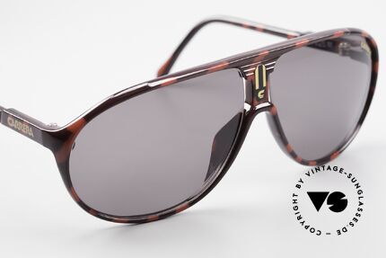 Carrera 5412 80er Sonnenbrille Optyl Sport, grün-Verlauf C-VISION 400; 1x grün; 1 x grau C-VISION, Passend für Herren und Damen