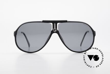 Carrera 5590 80er 90er Brille Polarisierend, POLARISIERENDE Gläser in grau; 100% UV protection, Passend für Herren