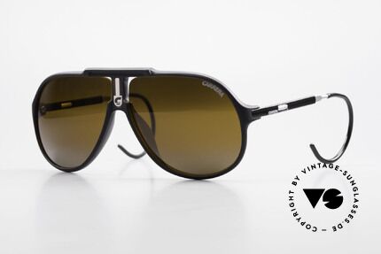 Carrera 5590 Verspiegelt Vario Sportbügel, verspiegelte Carrera vintage Sonnenbrille von 1989/90, Passend für Herren