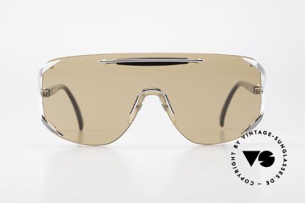 Christian Dior 2434 Panorama View Sonnenbrille, ein durchgehendes Glas; sogen. "Shield Design", Passend für Damen