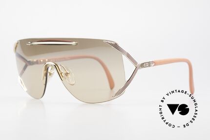 Christian Dior 2434 Leicht Pink Verspiegelte Brille, edel, dank der leicht pink-verspiegelten Scheibe, Passend für Damen