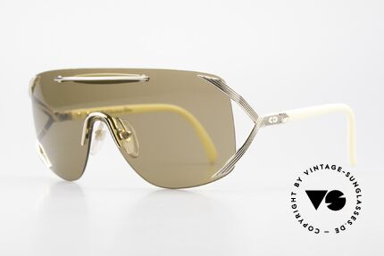 Christian Dior 2434 Designerbrille Shield Maske, das Design wird u.a. auch "Schild" oder "Maske", Passend für Damen