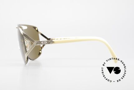 Christian Dior 2434 Designerbrille Shield Maske, KEINE Retro-Sonnenbrille; eine echte alte Rarität, Passend für Damen