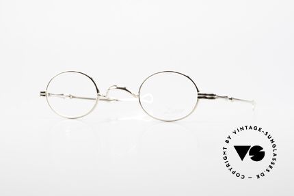 Lunor I 04 Telescopic Sehr Kleine Brille Oval Teleskop, sehr kleine ovale LUNOR Brille mit Schiebebügeln, Passend für Herren und Damen