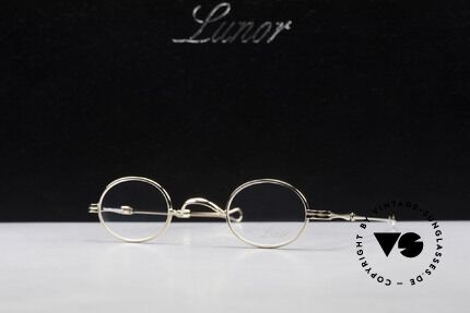 Lunor I 04 Telescopic Sehr Kleine Brille Oval Teleskop, Größe: extra small, Passend für Herren und Damen