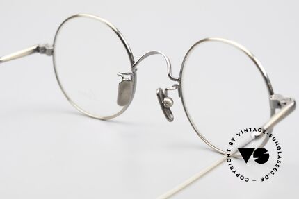 Lunor V 110 Runde Lunor Metallbrille Titan, Größe: medium, Passend für Herren und Damen