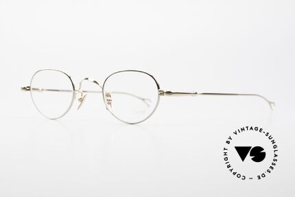 Lunor V 103 Glaseinfassung Platin Silber, Modell V103: sehr elegante Fassung in Größe 40/23, Passend für Herren und Damen
