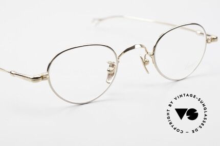 Lunor V 103 Glaseinfassung Platin Silber, daher jetzt erstmalig in unserem vintage Sortiment, Passend für Herren und Damen