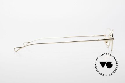 Lunor V 103 Glaseinfassung Platin Silber, natürlich ungetragen (sehr leichte Titanium-Pads), Passend für Herren und Damen