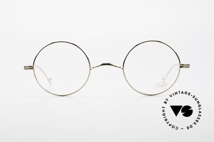 Lunor II 23 Runde Brille Special Edition, Vollrand-Metallfassung; limitierte Special Edition, Passend für Herren und Damen