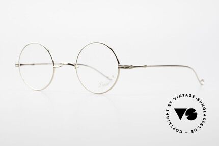 Lunor II 23 Runde Brille Special Edition, kreisrunde Rahmenform (in M Gr. 42mm) mit W-Steg, Passend für Herren und Damen