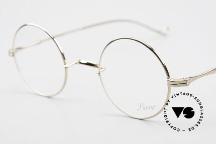 Lunor II 23 Runde Brille Special Edition, edel, stilvoll, zeitlos = ein wahres LUNOR ORIGINAL, Passend für Herren und Damen