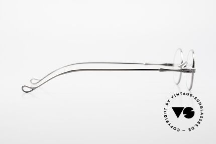Lunor II 10 Ovale Metallbrille Antik Silber, zeitlose Fassung; Unisex-Modell (Damen und Herren), Passend für Herren und Damen