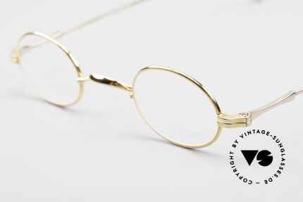 Lunor II 04 XS Brille Special Edition Oval, Brillen-Design in Anlehnung an frühere Jahrhunderte, Passend für Herren und Damen