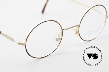 John Lennon - Revolution Vintage Brille Klein & Rund, ungetragen (wie all unsere vintage J.Lennon Brillen), Passend für Herren und Damen