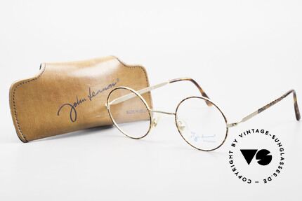 John Lennon - Revolution Vintage Brille Klein & Rund, die Fassung kann natürlich beliebig verglast werden, Passend für Herren und Damen