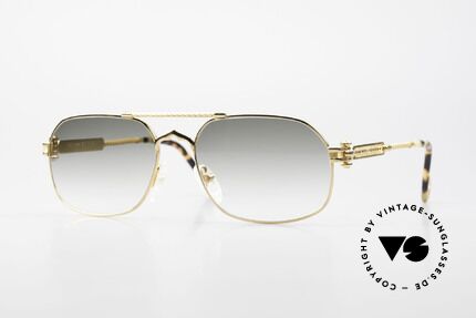 Philippe Charriol 90PP Insider 80er Luxus Sonnenbrille, 1980er Insider Sonnenbrille für Luxus-Liebhaber, Passend für Herren