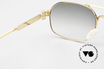 Philippe Charriol 90PP Insider 80er Luxus Sonnenbrille, Größe: large, Passend für Herren