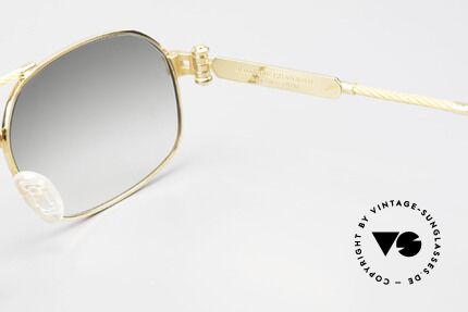 Philippe Charriol 90PP Insider 80er Luxus Sonnenbrille, Größe: large, Passend für Herren