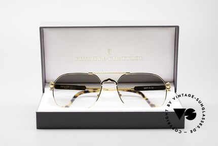 Philippe Charriol 90PP Insider 80er Luxus Sonnenbrille, Größe: large, Passend für Herren