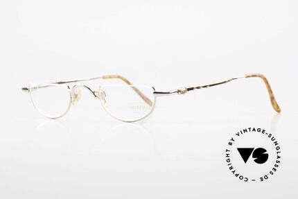 Bugatti 28108 Lesebrille Herren Bicolor 90er, Bügel sind geformt wie eine Blattfeder beim Auto, Passend für Herren