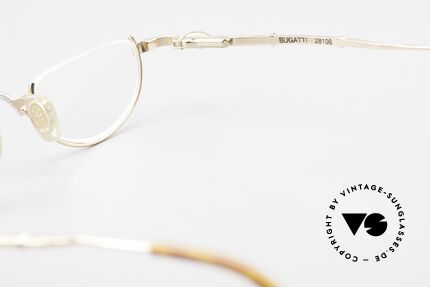 Bugatti 28108 Lesebrille Herren Bicolor 90er, Größe: medium, Passend für Herren