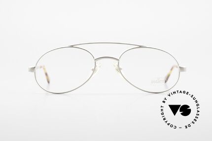 Bugatti 08105 Alte Vintage Brille Herren 80er, charakteristische Bugatti Herrenform; Tropfenform, Passend für Herren