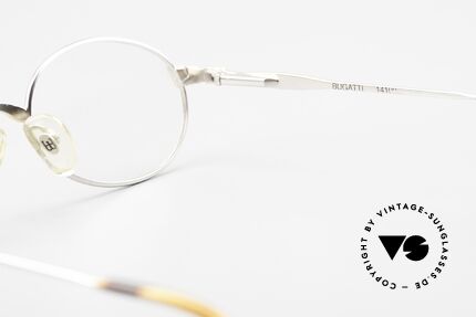 Bugatti 14109 90er Brille Titanium Herren, Größe: medium, Passend für Herren
