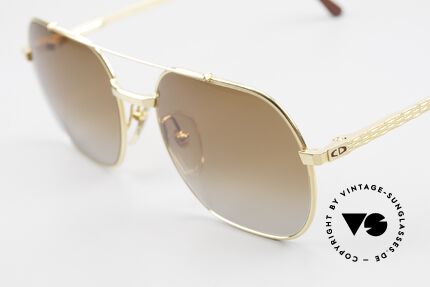 Christian Dior 2357 80er Herren Brille Vergoldet, mit Federscharnieren für optimalen Tragekomfort, Passend für Herren